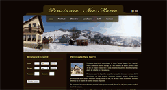 Desktop Screenshot of pensiuneaneamarin.ro